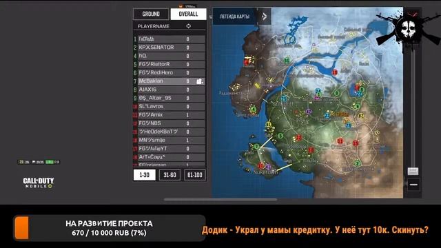 Еженедельный СОЛО КБ турнир от CODM ARENA смотреть онлайн