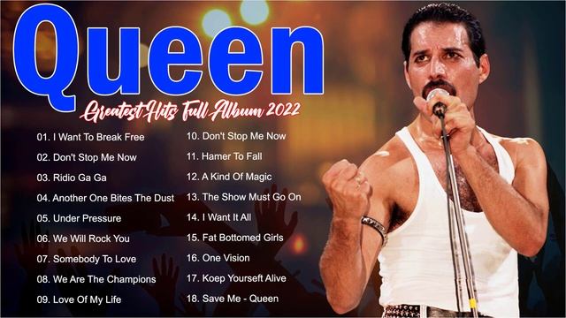 Лучшие песни Queen | Полный альбом Queen Greatest Hits 2022 смотреть онлайн