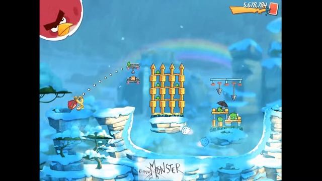Angry Birds 2 Level 391 3 Star Walkthrough iOS Android смотреть онлайн