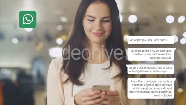SMS Messages Chat Notify Elements | After Effects project | Videohive template смотреть онлайн