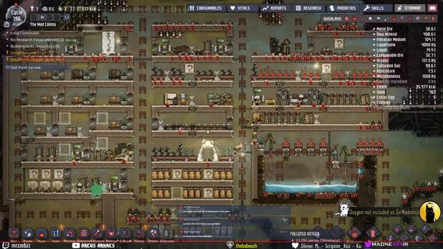 FR - Oxygen not Included vs SirMadness - Episode 113 - La Papote de l’astéroïde смотреть онлайн