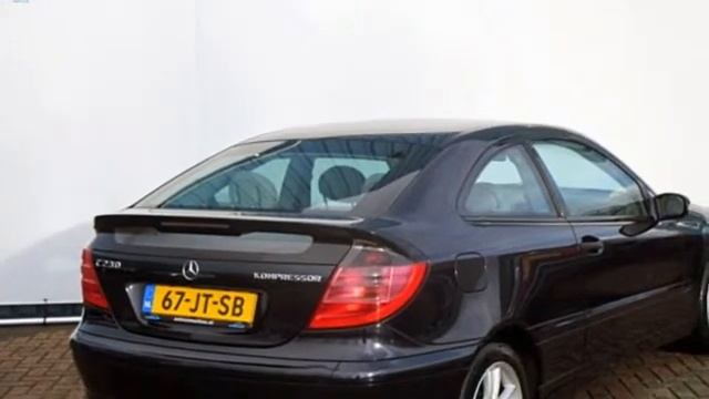 Mercedes-Benz C-Klasse Sportcoupe 230 Kompressor 192pk 6bak Leder,Clima,C смотреть онлайн