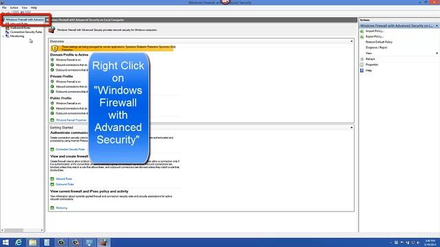 Configuring the Windows Firewall смотреть онлайн