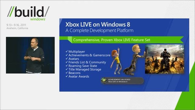 Building Xbox LIVE games for Windows 8 смотреть онлайн