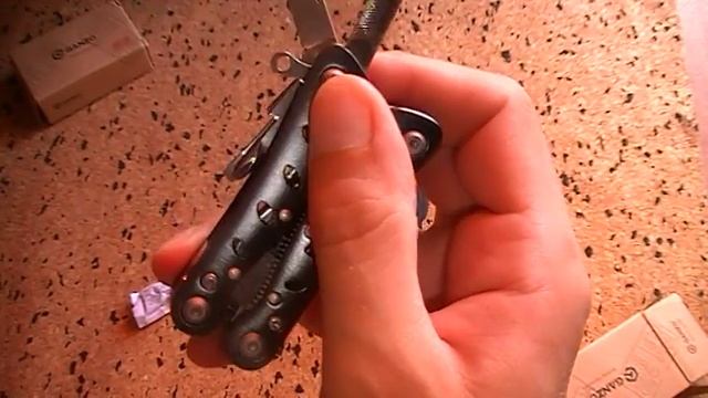 Класний Мультитул Mini ganzo розпаковка