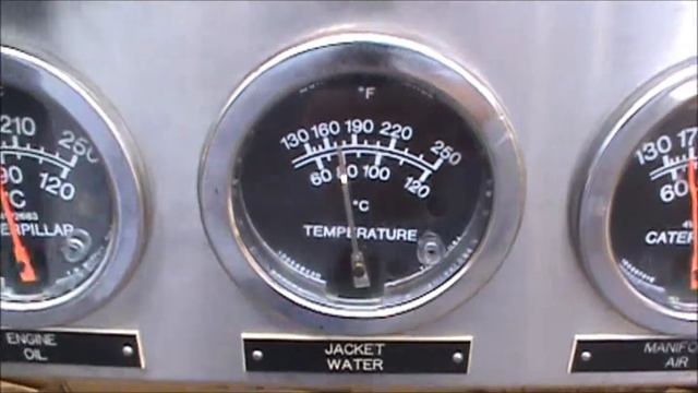 3412 Power Unit Running смотреть онлайн