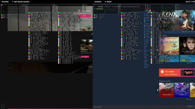 Epic Games Vs Steam Launcher Benchmark смотреть онлайн