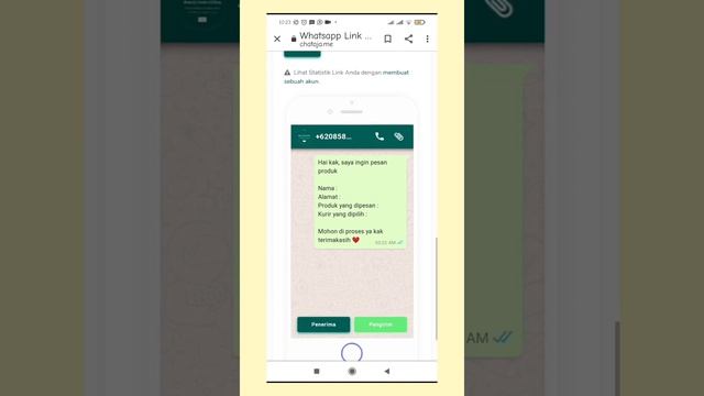 Tutorial Membuat Link Dengan WHATSAPP LINK GENERATOR Chataja.me