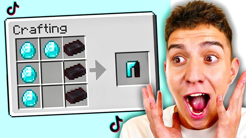 ПРОВЕРКА СЛОМАННЫХ ЛАЙФХАКОВ ИЗ ТИК-ТОКА В МАЙНКРАФТ смотреть онлайн