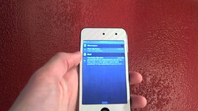 Disable Weather & Stocks in Notification Center (iOS 5) смотреть онлайн
