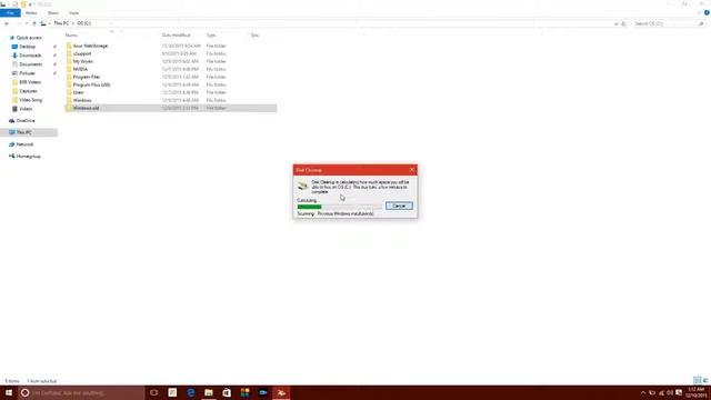 How To Delete Windows Old Folder And Files Windows 10 Hindi/Urdu # kumartube смотреть онлайн