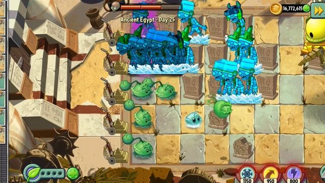 Plants Vs Zombies 2 Is This Possible? | PvZ 2 Ancient Egypt Zomboss Challenge | Mikhail Aurellio смотреть онлайн