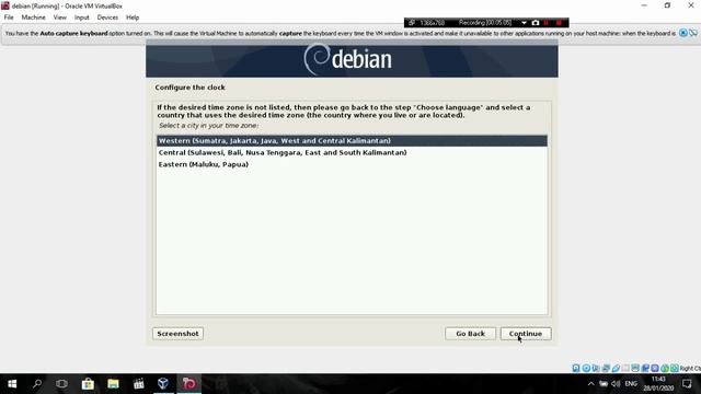 Cara Menginstal Debian Menggunakan Virtual Box смотреть онлайн