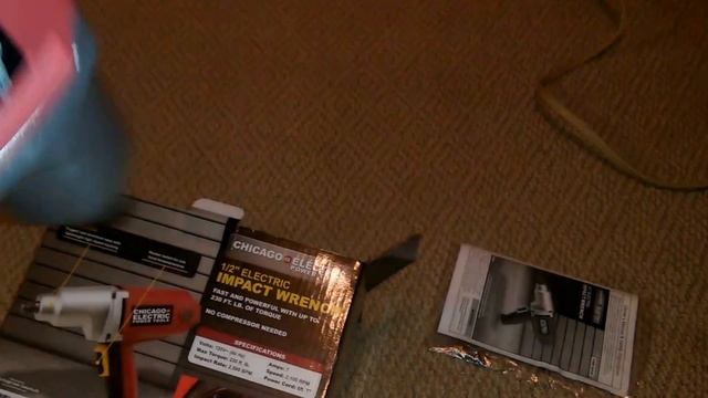 UNBOXING HARBOR FREIGHT 68099 ELECTRIC IMPACT WRENCH смотреть онлайн