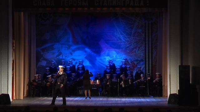 "Волна стучится в борт" - 2013 _ Ансамбль Черноморского флота _ соло Д. Скиданенко смотреть онлайн