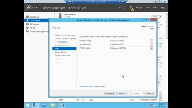 Installing & Configuring Active Directory In Windows Server 2012 R2 By Eng. Abdullah Sawalha смотреть онлайн