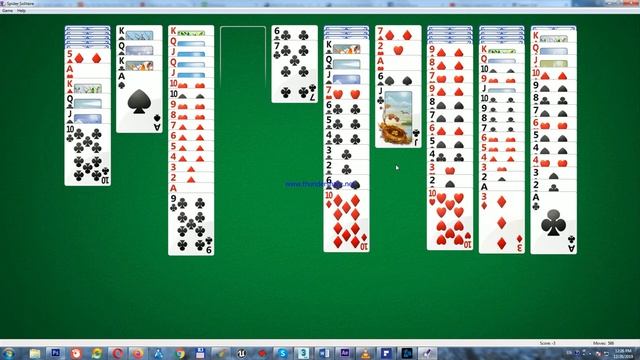 Spider Solitaire 4 suits 005 смотреть онлайн