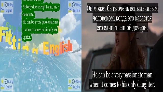 Lesson058 Study English through film FOOLS RUSH IN on 4chnl RU Fitting English смотреть онлайн