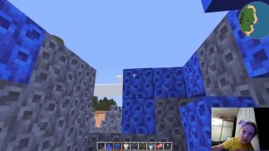 Minecraft? Катя разводит куриц. Папа спешит на помощь