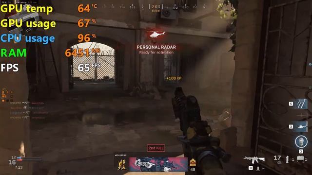 Call of Duty Modern Warfare 2019 Multiplayer - i5 3470s - GT 1030 - 720p benchmark смотреть онлайн