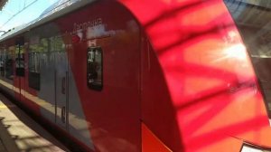 Электропоезда ЭС2Г-113/112 "Ласточка" станция МЦК Окружная 15.07.2022