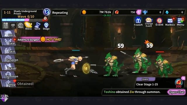 HACK MAGICAL SPEAR IDLE 1.0.2 ANDROID SCRIPT смотреть онлайн