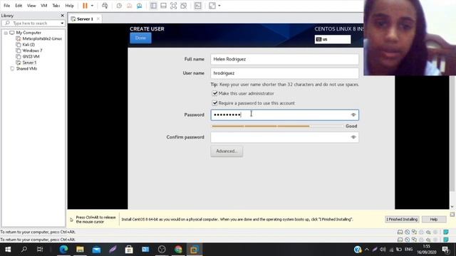 1.1 - Instalacion GUI de CentOS 8 смотреть онлайн