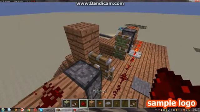 Механизмы в minecraft часть 5 скрытая дверь смотреть онлайн