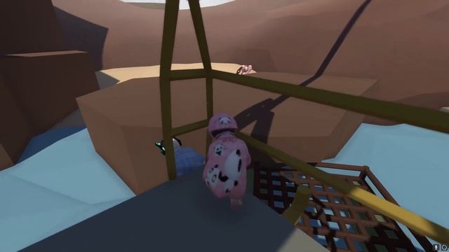 подъёмник 1\2 | Human: Fall Flat смотреть онлайн