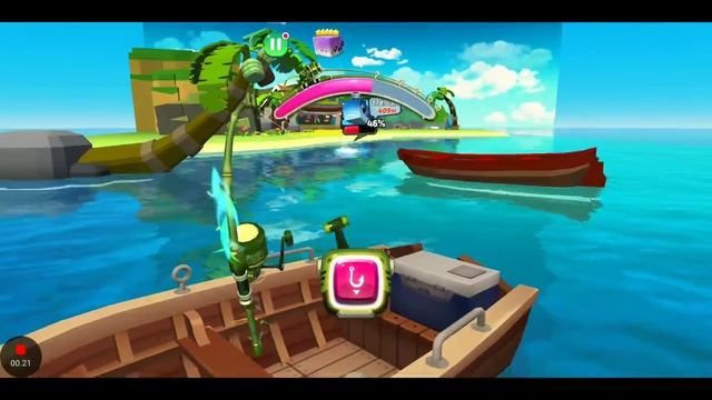 Fishing Cube Mod Part 14 | Android Mobile Gameplay | Landscape Mode