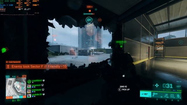 BATTLEFIELD 2042 - WINDOWS 11 + EVGA GTX 1650 SUPER 4GB + RYZEN 3 3100 [SEM COMETARIO] [FULL BATTLE смотреть онлайн