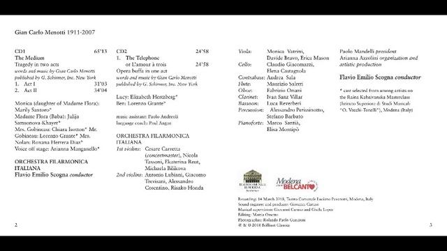 G. C. Menotti - The Telephone (EXTRAIT 2) смотреть онлайн