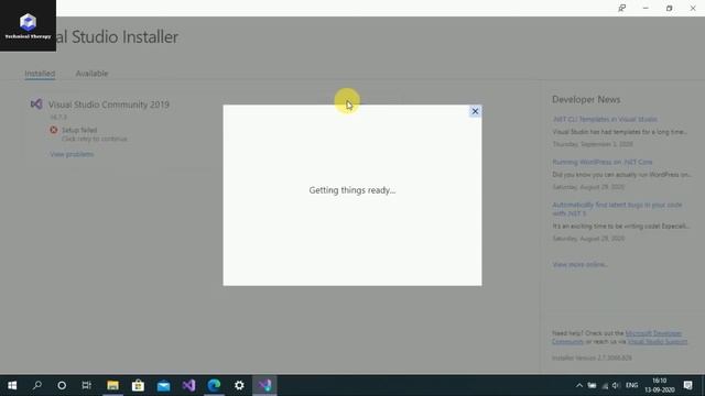 Visual Studio Error | "The setup for this installation of Visual Studio is not complete"Error Solve смотреть онлайн