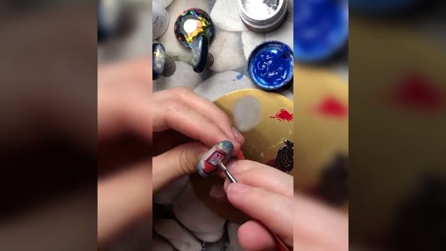 Новогодний дизайн на ногтях, фонарь смотреть онлайн