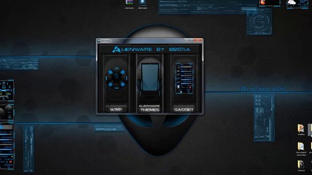 Tema Alianware inspired per windows 7 [ ITA ] смотреть онлайн