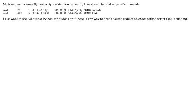 Switching from pts/0 to tty1 or tty2 смотреть онлайн