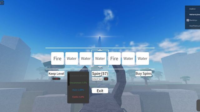 Element Spinning In Elemental Awakening