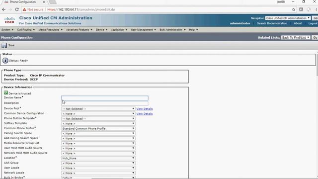 How to add a Cisco IP communicator to CUCM смотреть онлайн