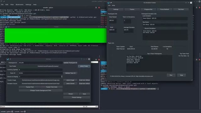 Using EL Donation Tracker 4.3.0 with a GUI on Windows with OBS смотреть онлайн