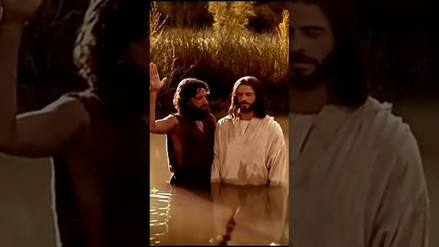 Крещение Иисуса Христа в реке Иордан / Иоанн Креститель крестил Иисуса / Иисус крестился / Библия смотреть онлайн