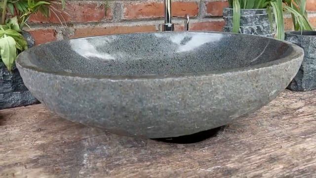 Раковина из речного камня 4055 смотреть онлайн