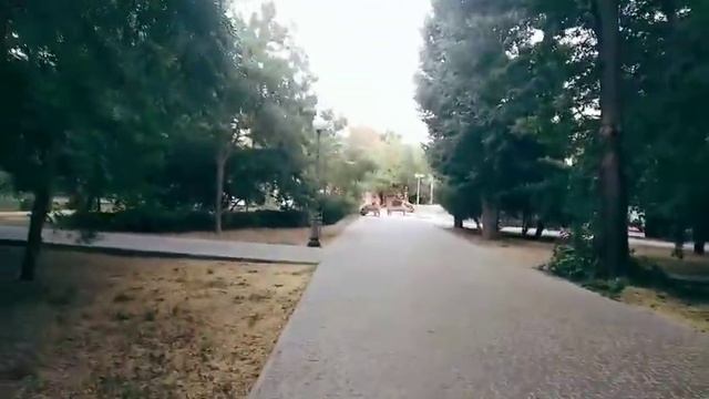 Прогулка по парку имени Ленина.