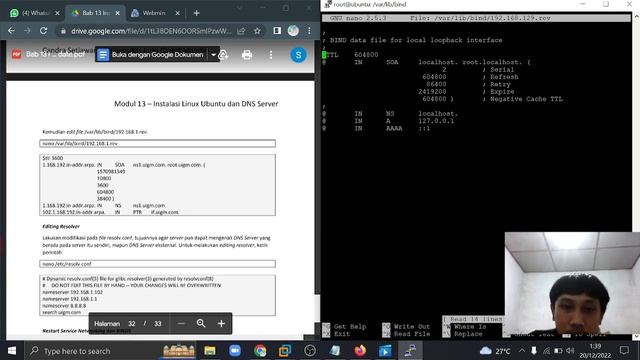 Installasi Linux Ubuntu Dan DNS Server смотреть онлайн