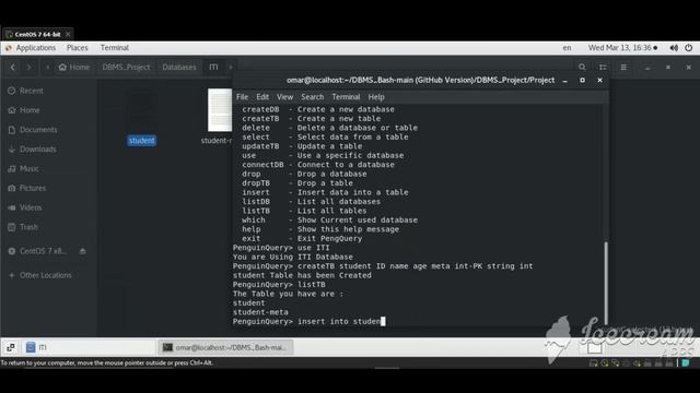 DBMS using Bash script смотреть онлайн