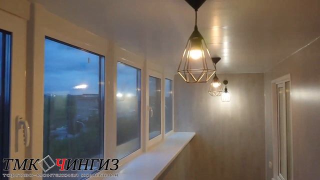 Врезка остекления в алюминиевый фасад, обшивка, утепление | Балконы и лоджии в Уфе смотреть онлайн