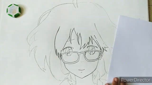 Drawing Mirai kuriyama from kyoukai no kanata #animedrawing смотреть онлайн