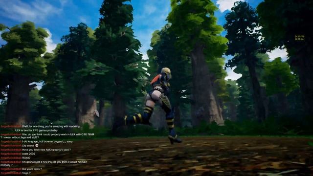 Unreal Engine 4.12.4 :RedWood Forest testing new redwood tree's #gamedev episode 2 (Part 7) смотреть онлайн