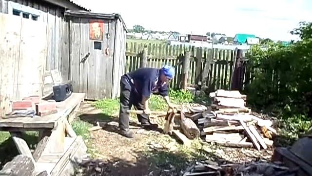 SAM 1265 ДРОВА КОЛЮ КАК ОРЕХИ. смотреть онлайн