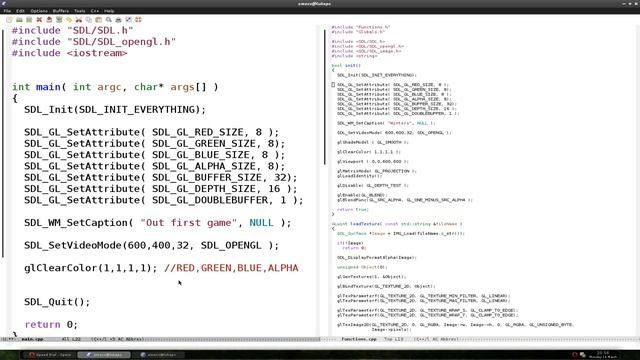 Let's make a game in C++ (SDL,OpenGL) - Episode 2 - Window смотреть онлайн