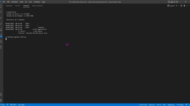 Vagrant Destroy смотреть онлайн